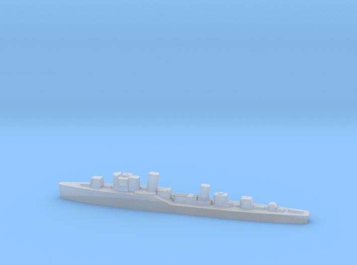 Soviet V’yuga guard ship 1:3000 WW2 3d printed