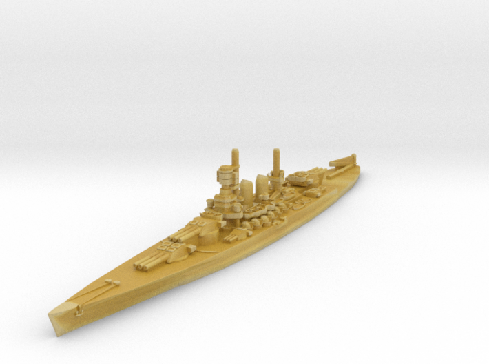 Littorio class battleship 1/2400 3d printed 