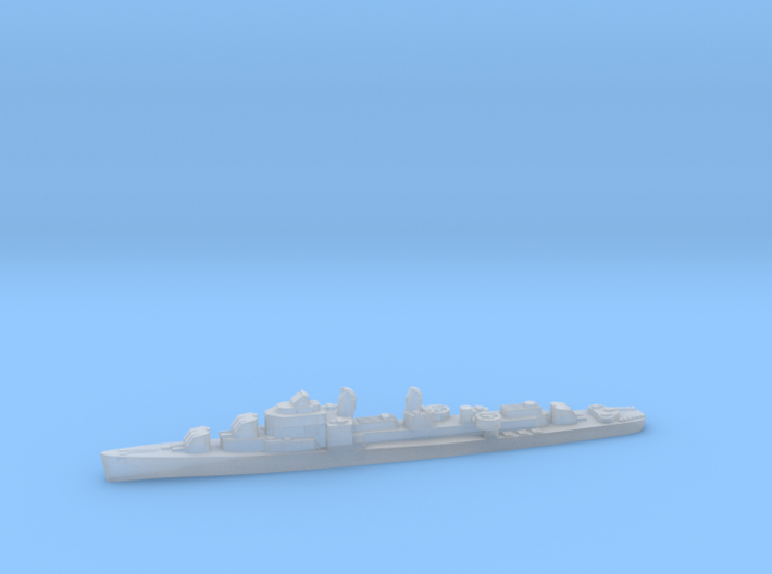 USS Massey destroyer 1:3000 WW2 3d printed