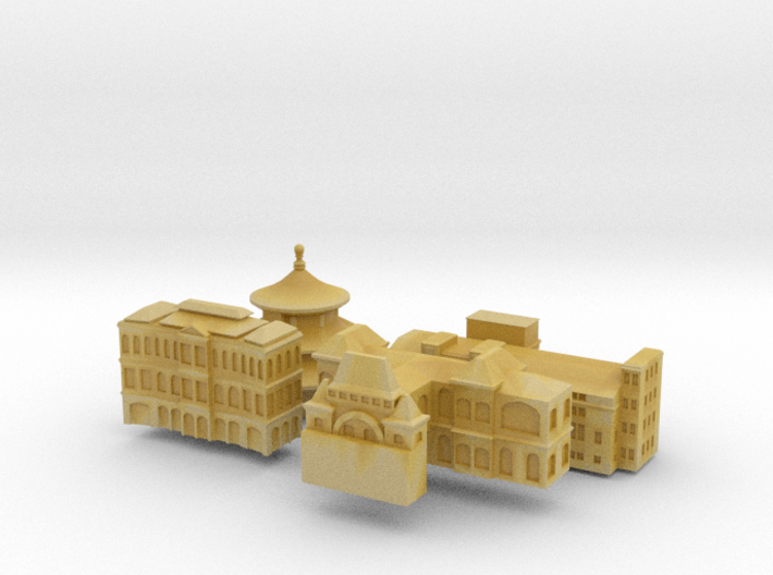 Victory Cities #2B: Asia (smaller) 3d printed 