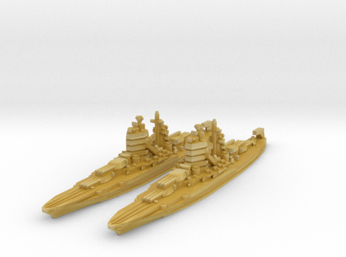 New Mexico class battleship 3d printed
