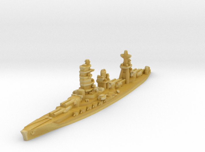 Ise battleship 1/4800 3d printed
