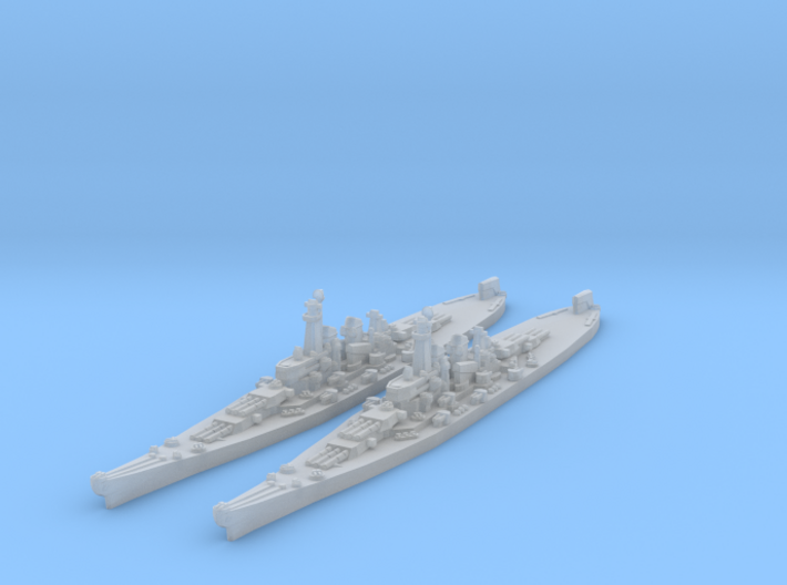 Montana class battleship (Axis &amp; Allies) 3d printed