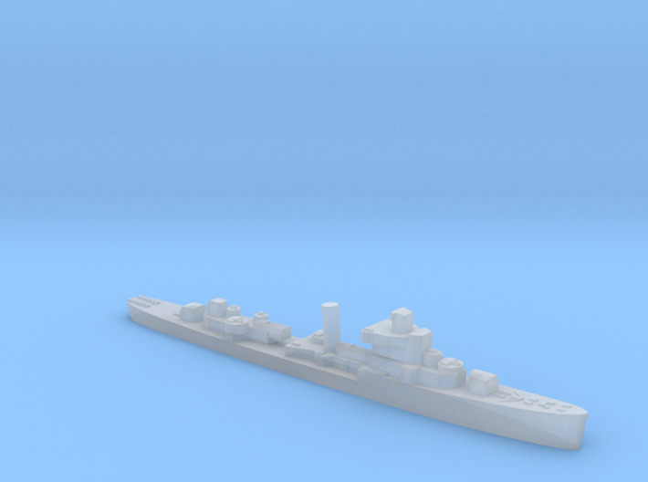USS Davis destroyer late war 1:4800 WW2 3d printed