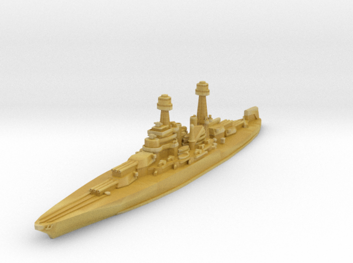 USS California 1930s 1/1800 3d printed 