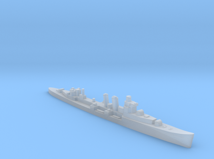 HMS Colombo AA cruiser 1:2500 WW2 3d printed