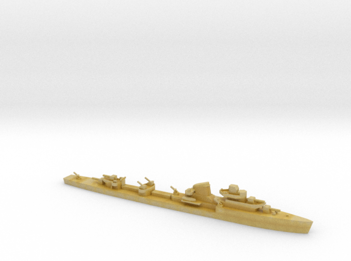 Soviet Project 7 Gnevny class destroyer 1:450-T 3d printed 