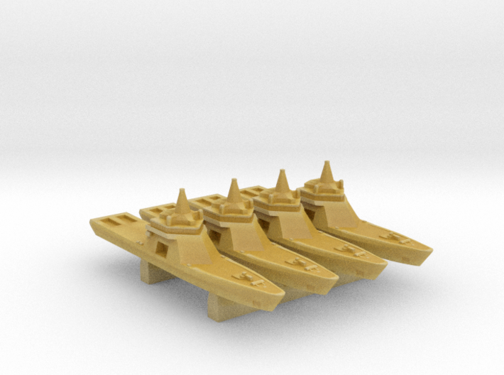 4pk Argentine Gowind class OPV 1:2400 3d printed
