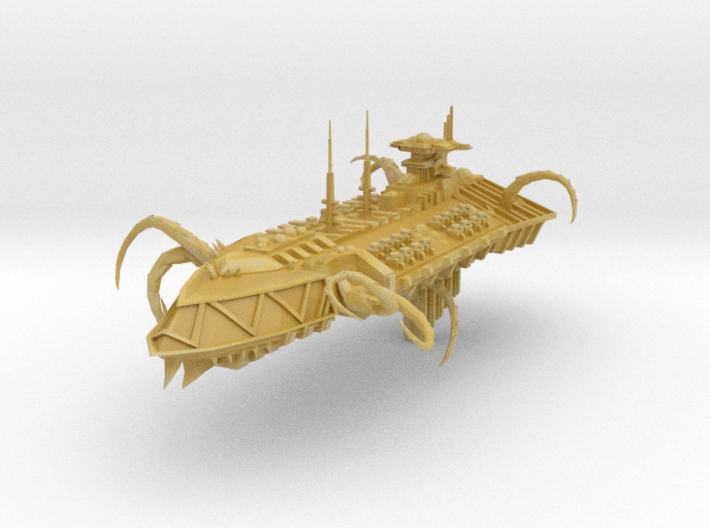 Possessed Chaos Cruiser - Concept 2 3d printed