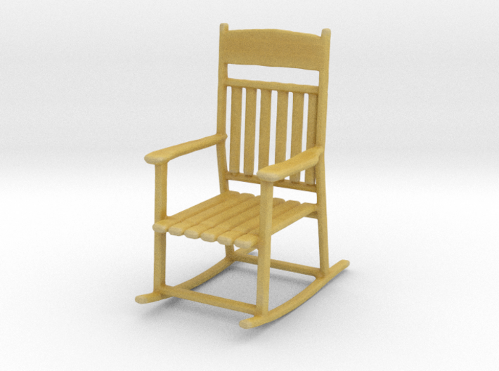 1/64 (S) Rocking Chair 3d printed 