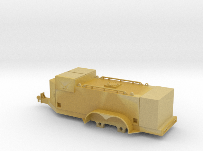 1/64 Fuel Trailer (S Scale) 3d printed
