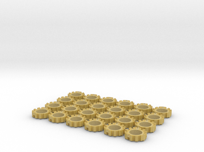 1/64 Wheel Weights Outers (24 Pieces) 3d printed 