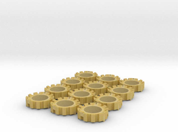 1/64 Wheel Weights Outer (12 Pieces) 3d printed 