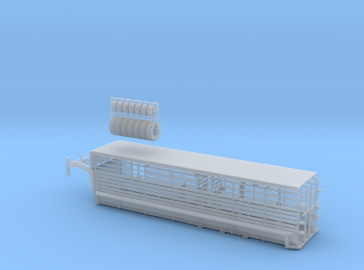 1/64 28' Cattle Trailer Bar Style 3d printed