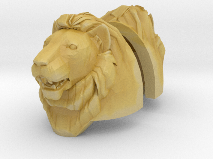 Lion Standard Heavy Shoulder (pair) 3d printed