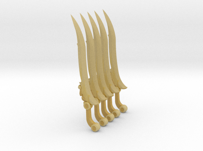 Wrist Blade (Sword Mode)(x5) 3d printed 