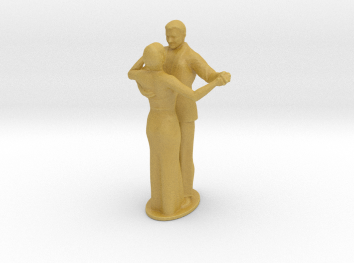 Bride & Groom Dancing 3d printed 