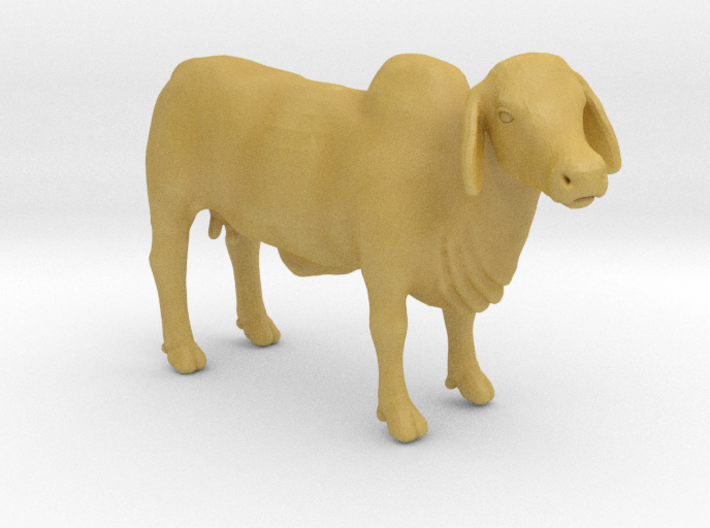 Brahman Cow 3d printed