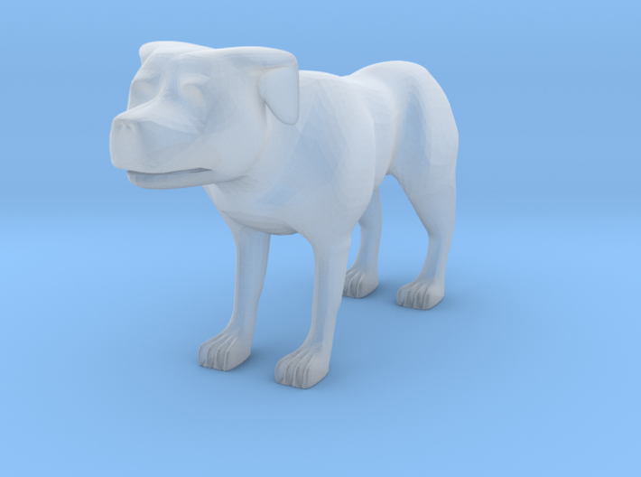 Dog - HO 87:1 Scale 3d printed