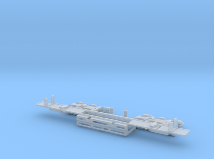 Atlas SD50/SD60/SD60M Dummy Chassis Kit - N Scale 3d printed