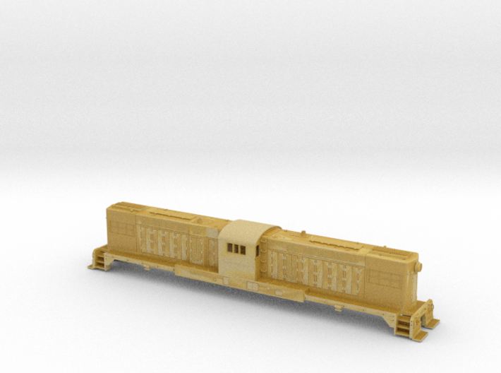 Baldwin RT-624 Center Cab- Shell Only N Scale 1:16 3d printed 