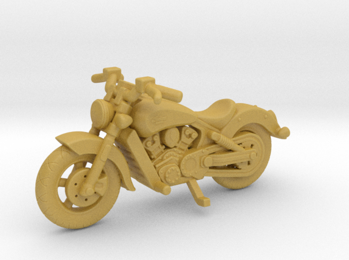 Indian Scout 2016  1:87  HO  3d printed 