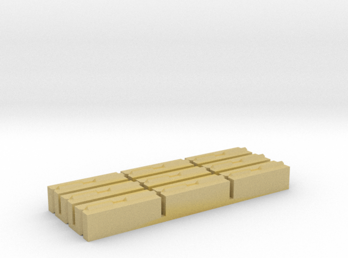1/64 Concrete Push Blocks 3d printed