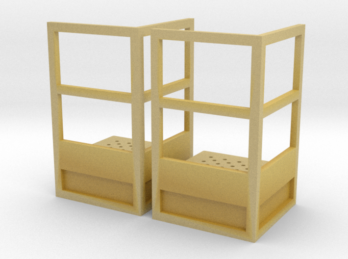 1/64 Stair Platform for 10' Tower 2pc 3d printed