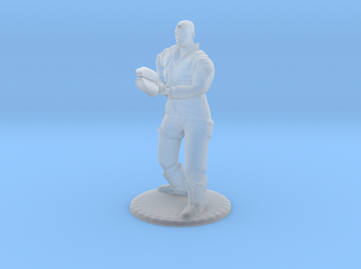 Soldier With Staff - 20 mm 3d printed