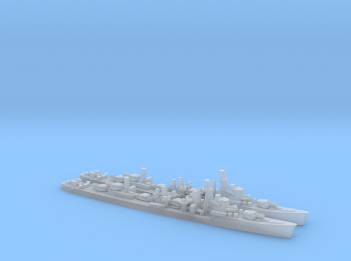 Japanese Yugumo-Class Destroyer (x2) 3d printed