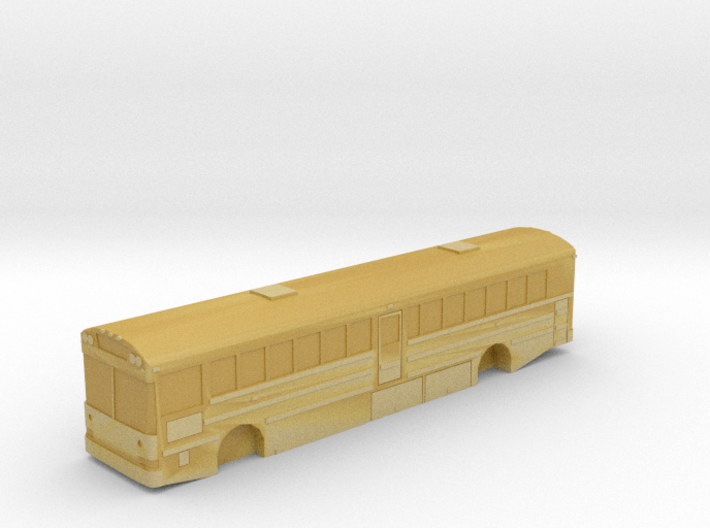 n scale school bus 2015 international/ic re 300 3d printed