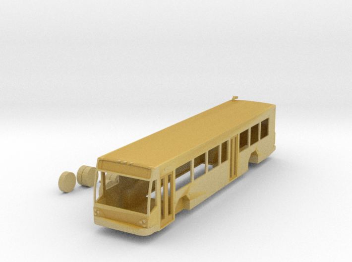 n scale gillig brt bus right hand drive 3d printed 