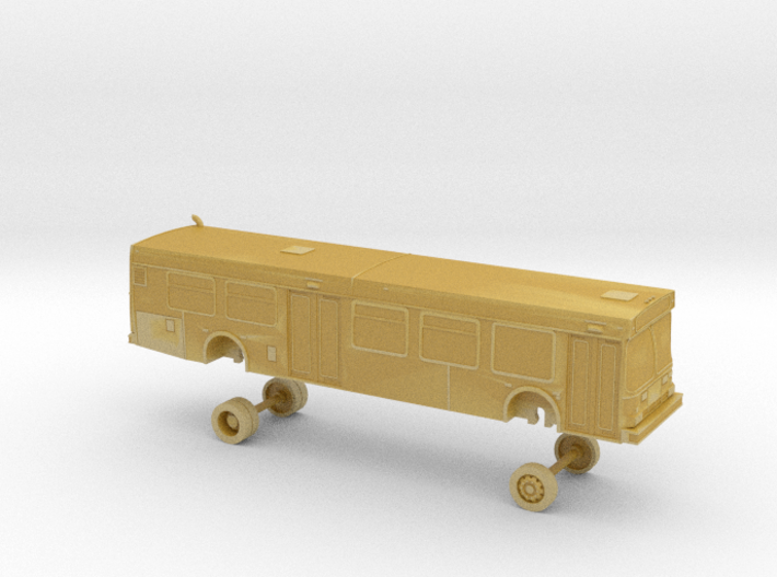 HO Scale Bus New Flyer D40LF Calgary 7500s 3d printed