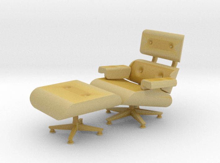 1:48 Eames Chair 3d printed 