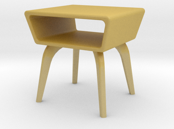 1:48 Moderne Angled Side Table 3d printed 