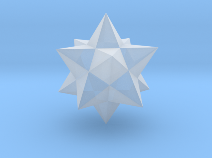 Small stellated dodecahedron 3d printed