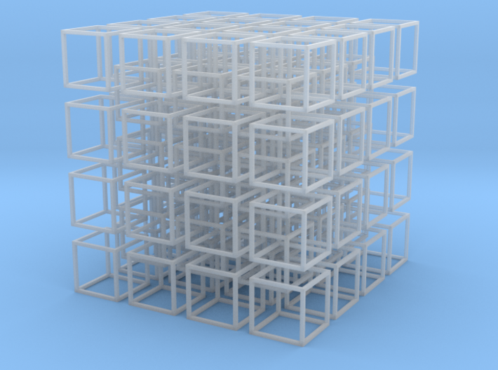 Interlocked Cubes 3d printed