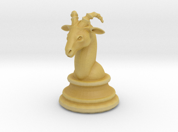 Chess piece – Ram as Bishop 3d printed