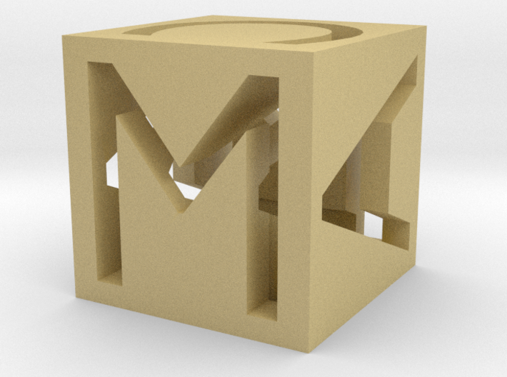 MAC cube 3d printed