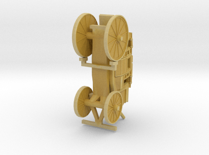 Z Scale Stagecoach 3d printed 