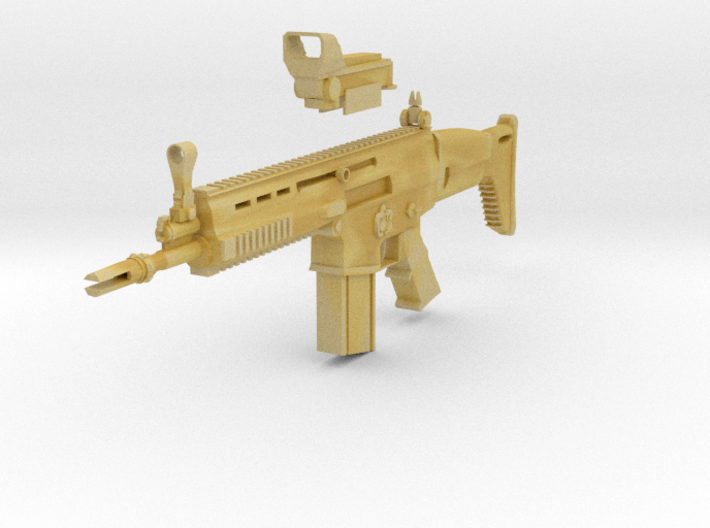SCAR rifle 3d printed 