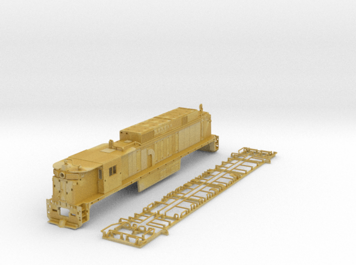 NE3303 N scale E33 loco - Virginian / N&W 3d printed 