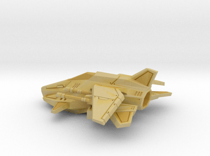 Space Ship 01 3d printed 