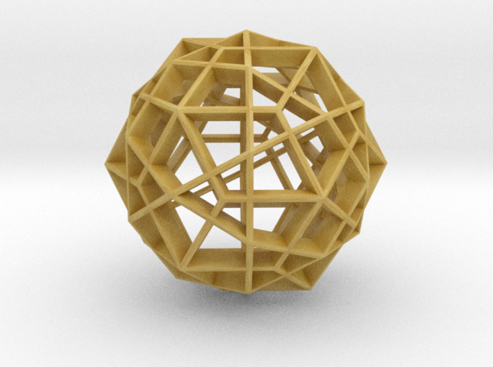 Polyhedral Sculpture #23 3d printed