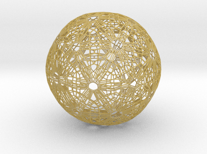 Soccer ball Abstract 3d printed