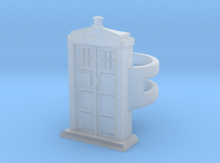 Police Box Ring 3d printed