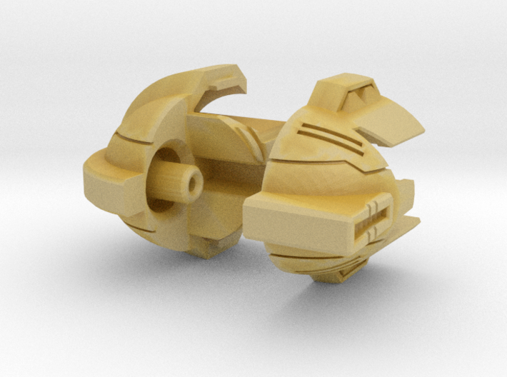 Impactor Head Smaller Voyager Scale 3d printed