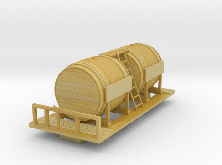 n-scale wine wagon simple 3d printed 