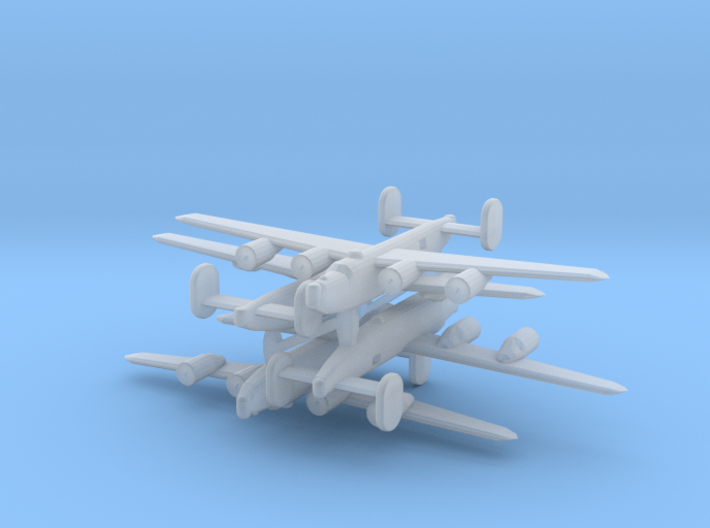 1/700 Consolidated B-24 Liberator 3d printed