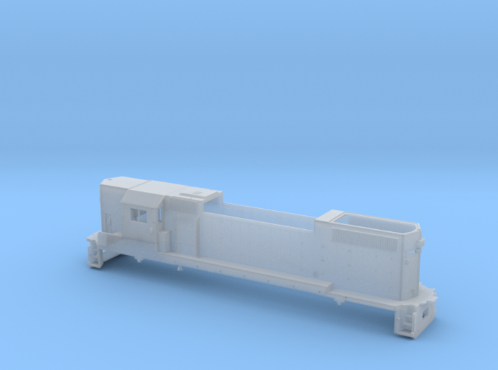 Z Scale High Nose Gp 38 With Cab 3d printed